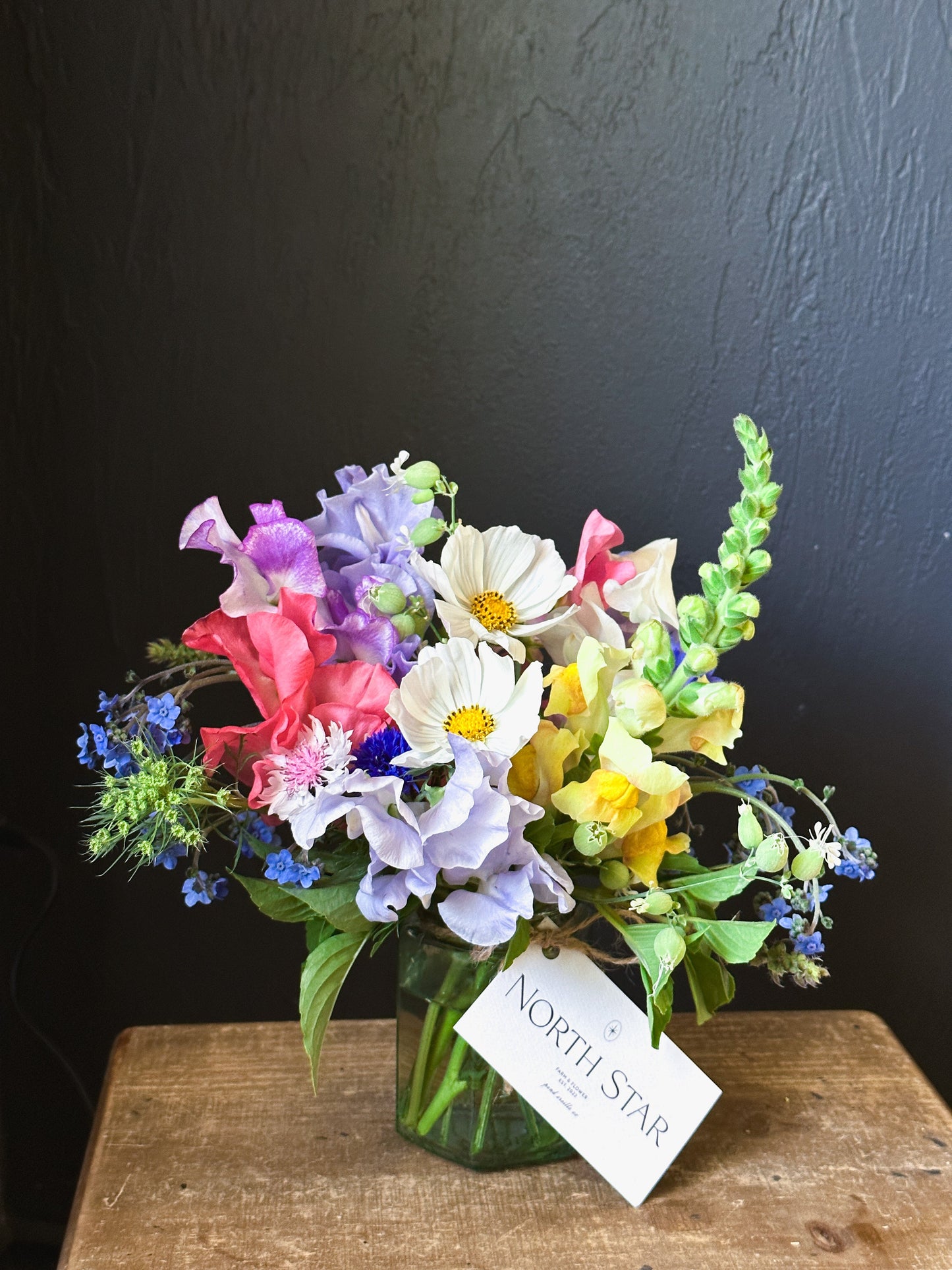 2025 PREORDER - Weekly Honey Jar Posy (1 Month of Flowers)